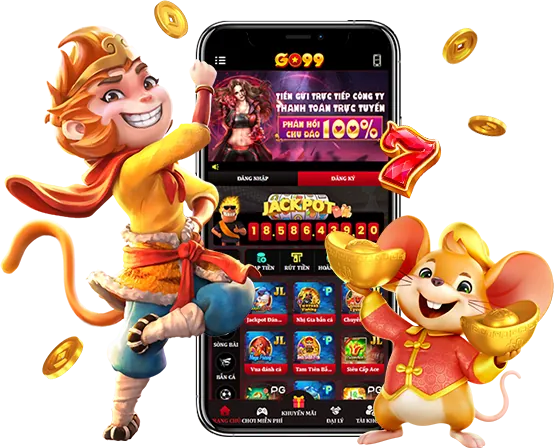 Cảnh game bắn cá với nhiều loại cá